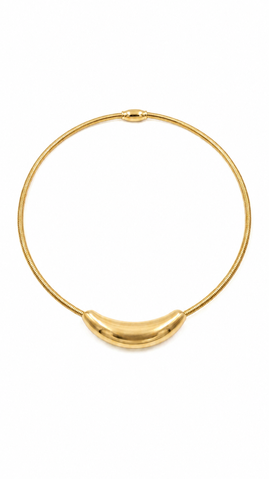 Golden Capsule Choker