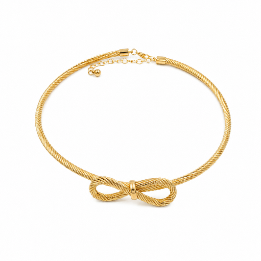 Infinite Harmony Gold Necklace