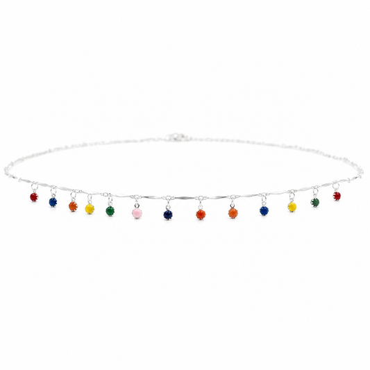 Color Pop Curve Waist Chain