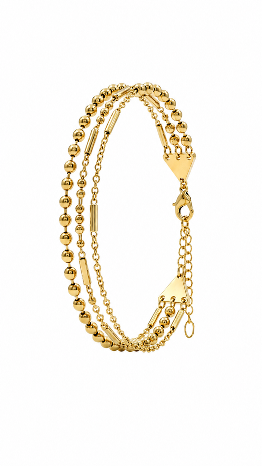 Golden Threads Bracelet