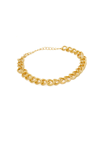 Bold Gold Chain Link Anklet