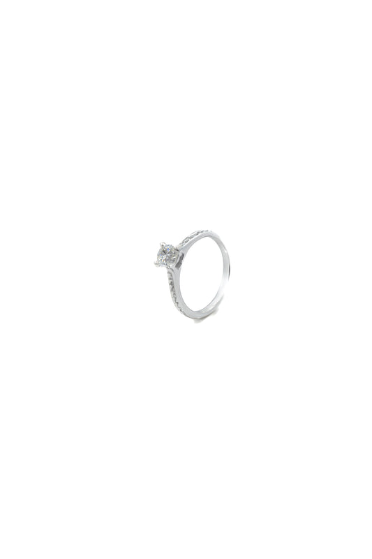 Radiant Halo Chain Ring