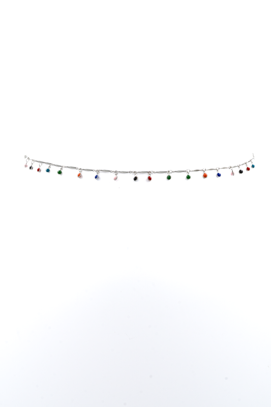 Color Pop Curve Waist Chain