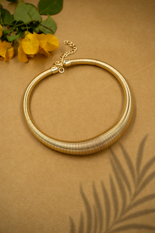 Gold Torque Choker