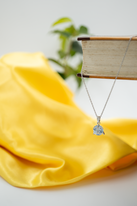 Ocean Orb Silver Necklace