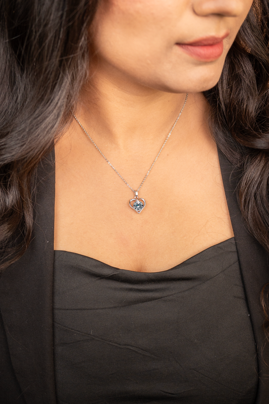 Lustre Heart Pendant