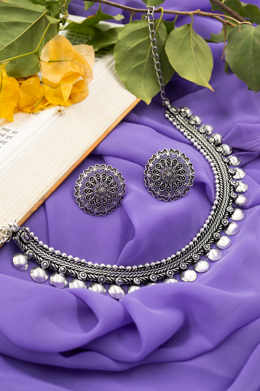 Tribal Coin Necklace set