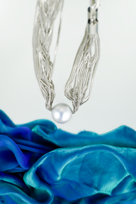 Orbit Luxe Sphere Pendant Necklace