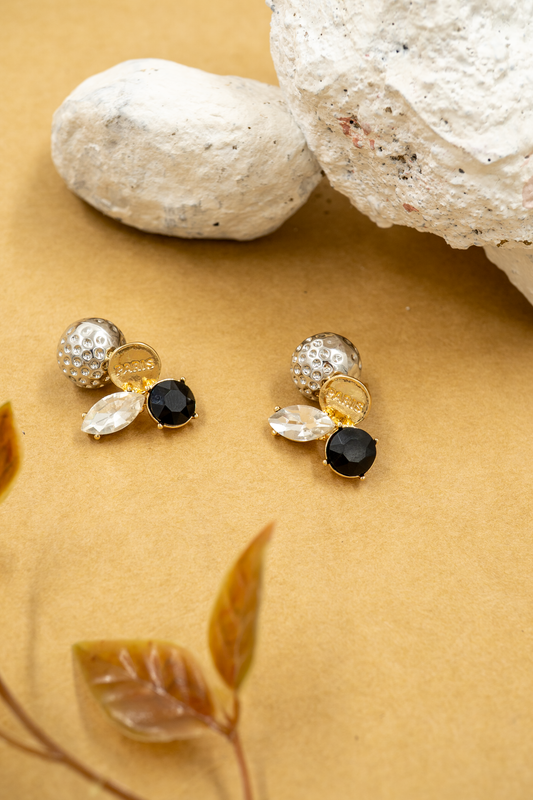 Parisian Charm Stud Earrings