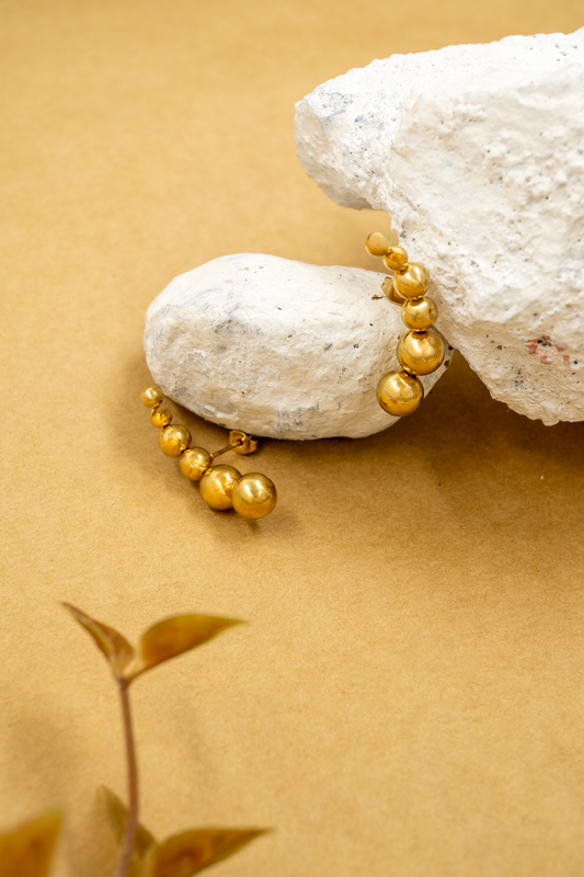 Bold Curve Hoop Earrings