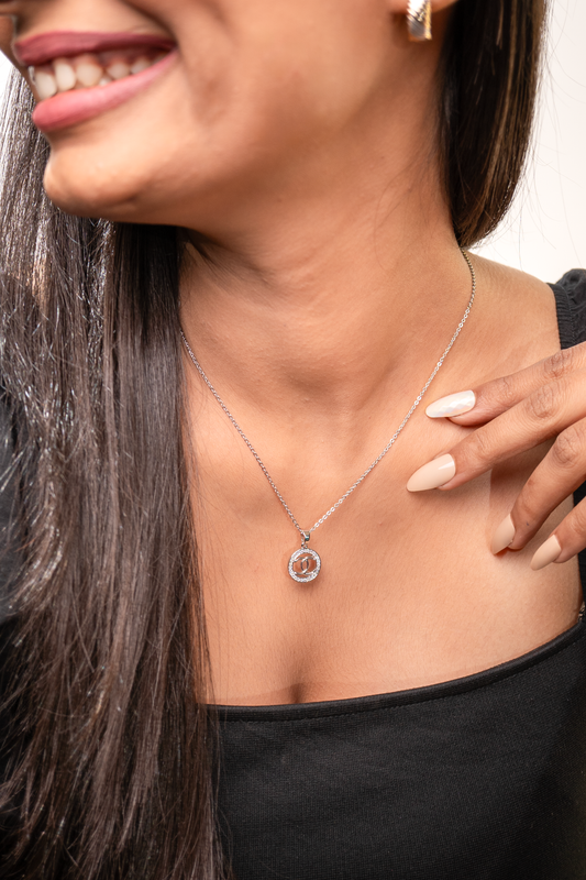 Luna Embrace Pendant Chain