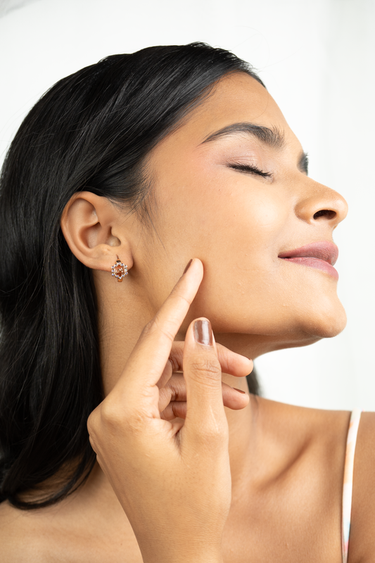 Love Sparkle Hoop Earrings