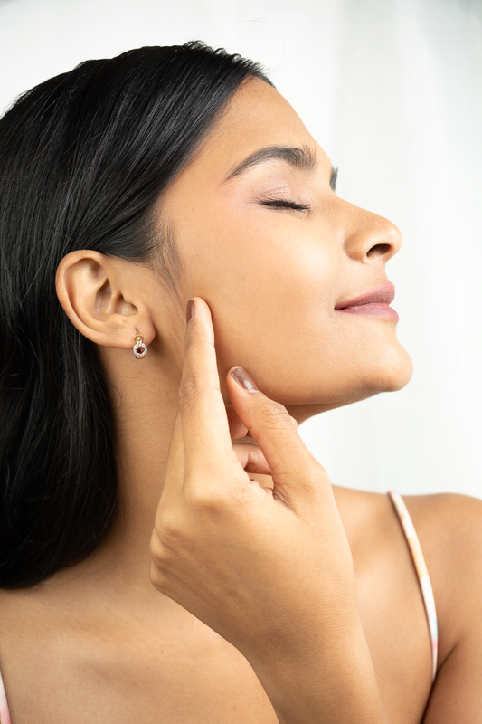 Golden Mist Mini Hoops