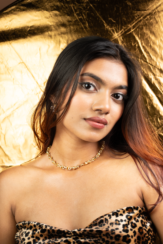 Golden Entwine Luxe Necklace