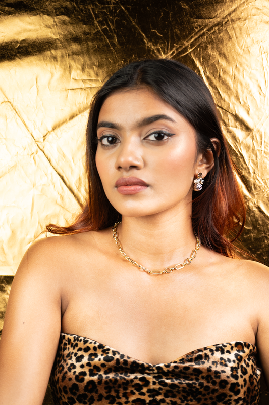 Golden Link Luxe Necklace