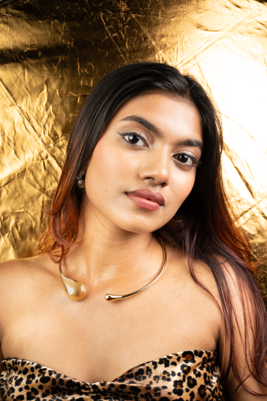 Sunlit Dewdrop Choker