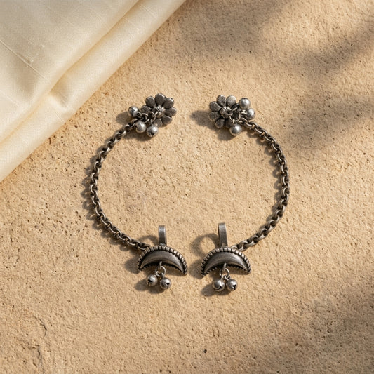 Veer Nakhre Ear Chain Cuffs