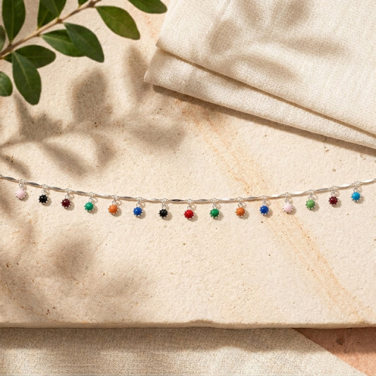 Color Pop Curve Waist Chain