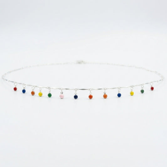 Color Pop Curve Waist Chain