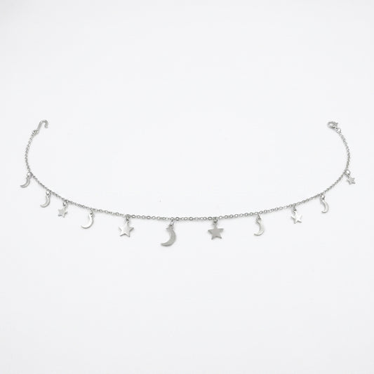 Moon & Star Belly Chain