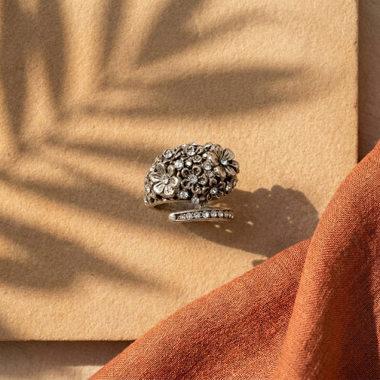 Enchanted Bloom Cluster Ring