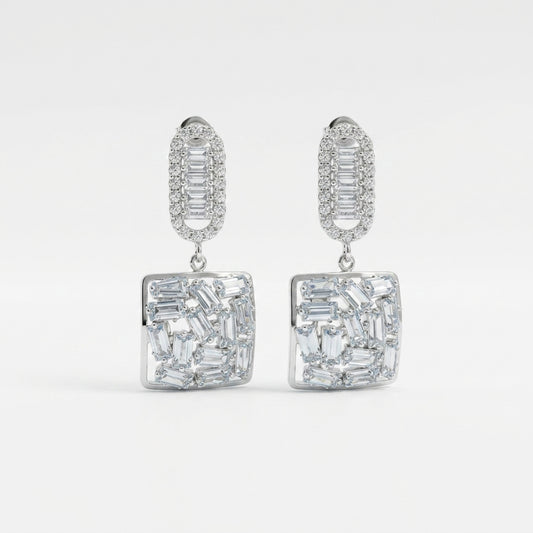 Crystal square Drops