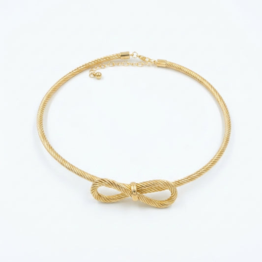Infinite Harmony Gold Necklace