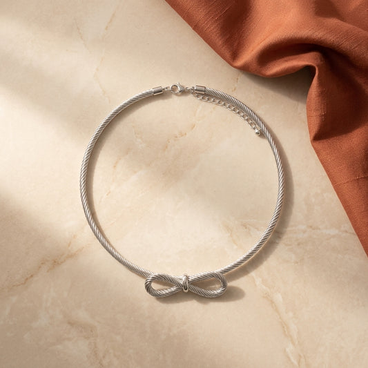 Infinite Harmony Necklace - Silver
