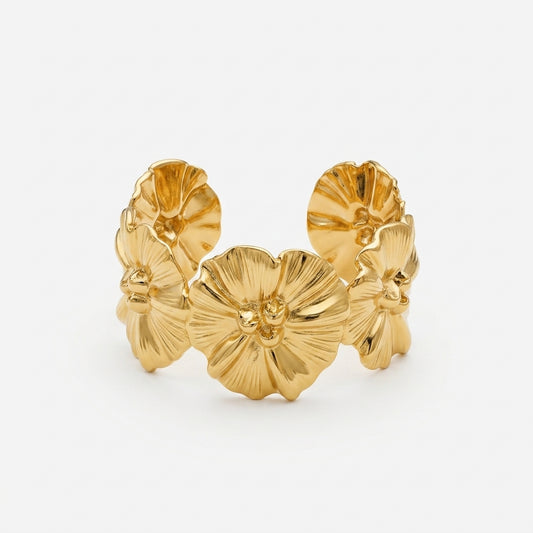 Auric Blossom Cuff Kada