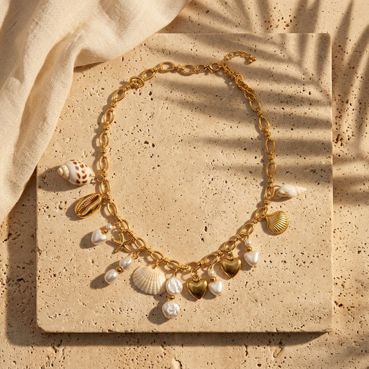 Ocean Charm Necklace for Women