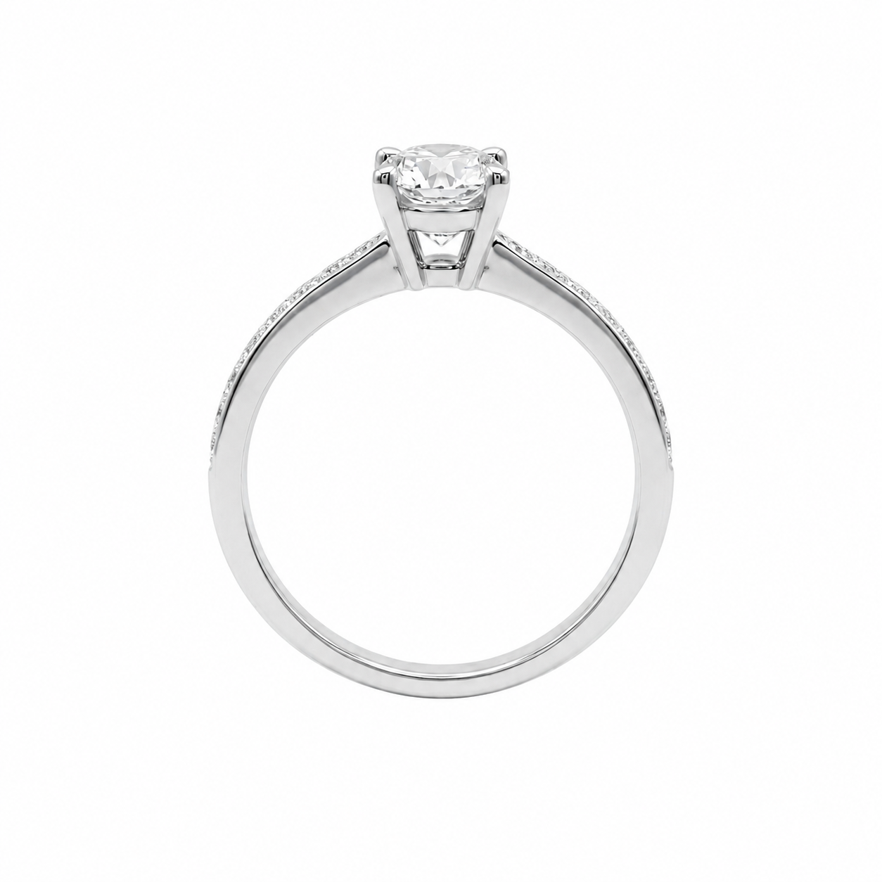 Radiant Halo Chain Ring
