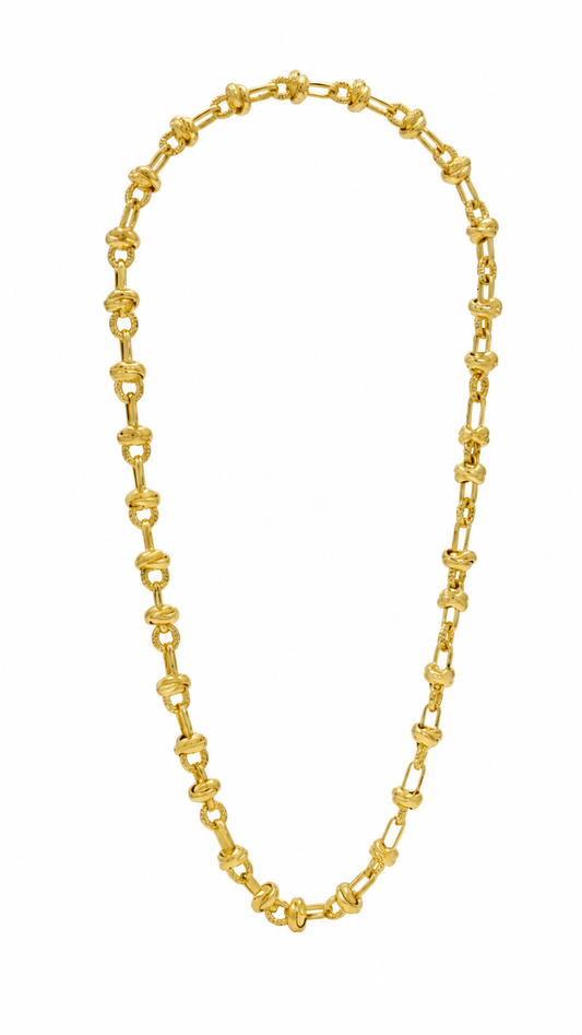 Golden Entwine Luxe Necklace