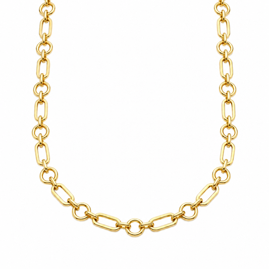 Golden Link Luxe Necklace