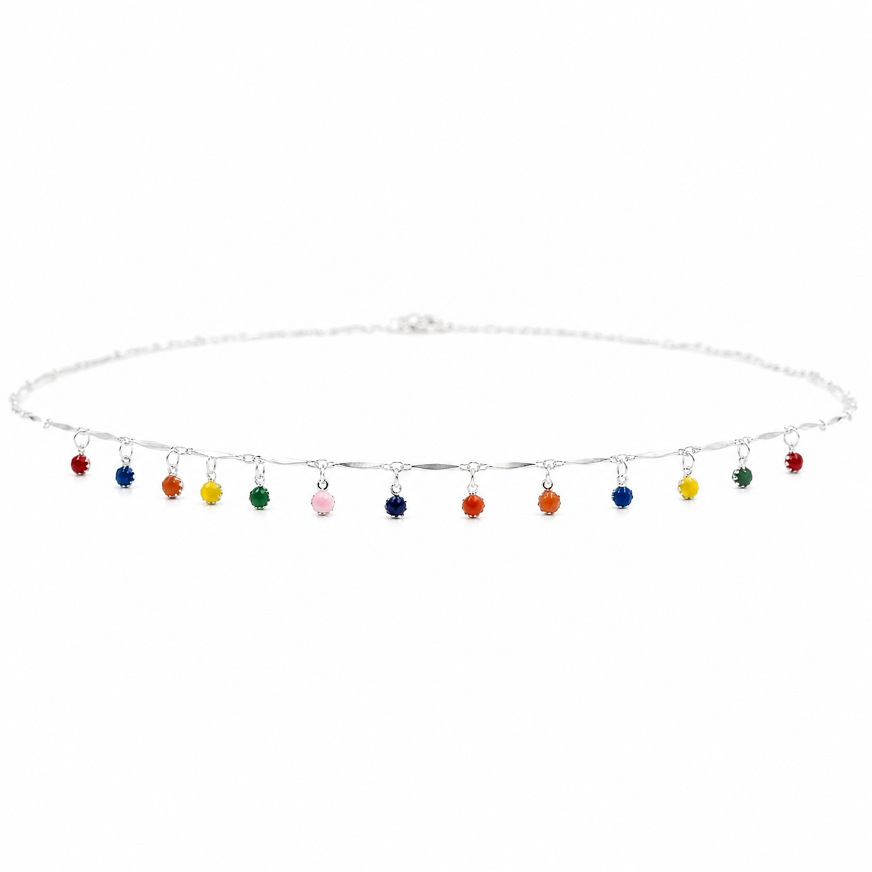 Color Pop Curve Waist Chain