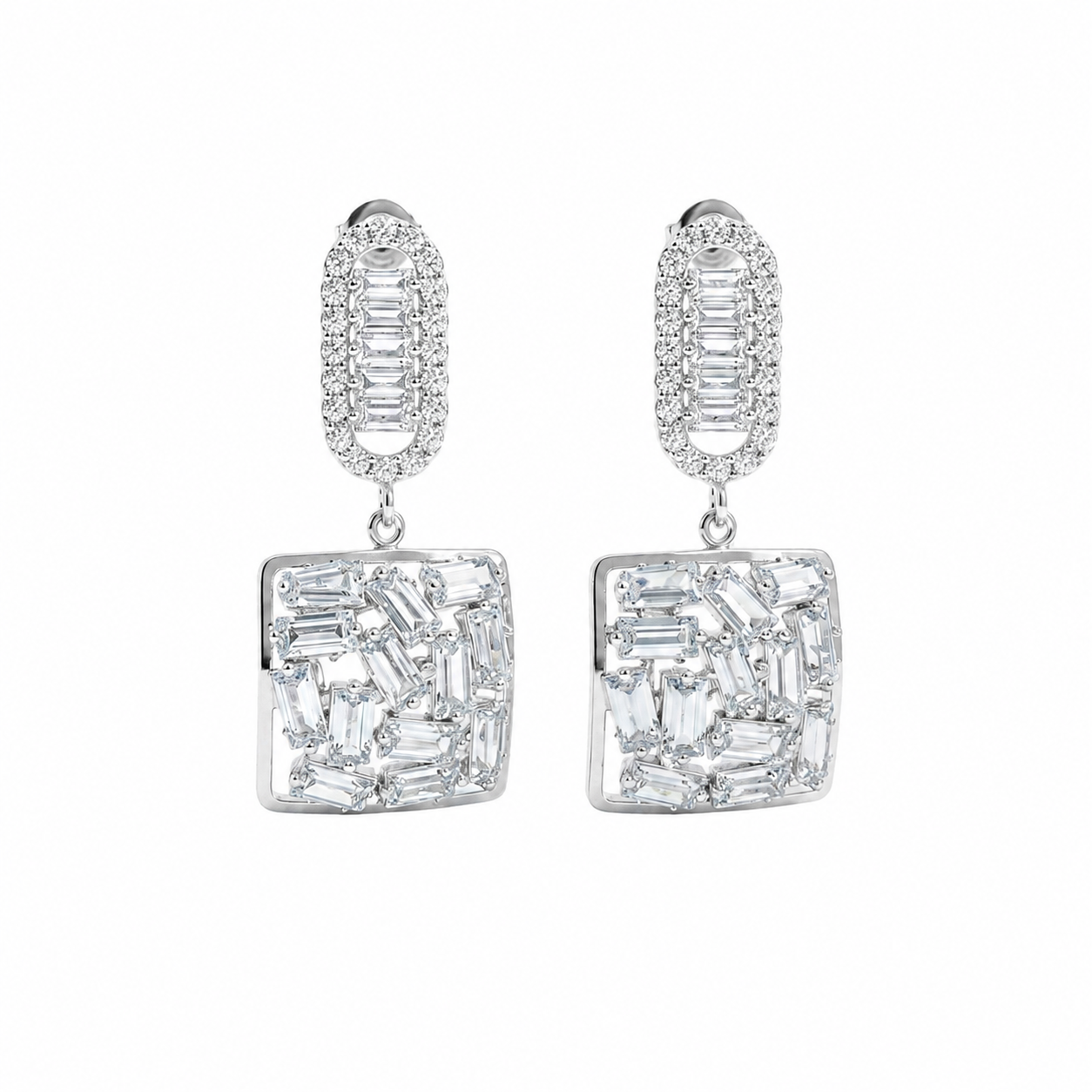 Crystal square Drops