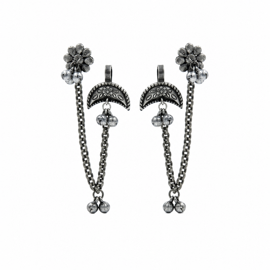 Veer Nakhre Ear Chain Cuffs