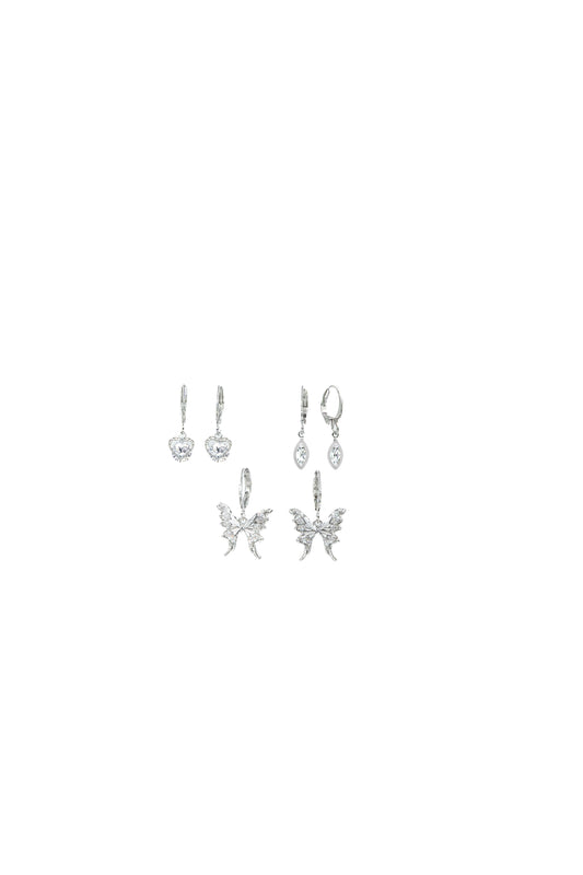 LunaFlair Charm Hoops