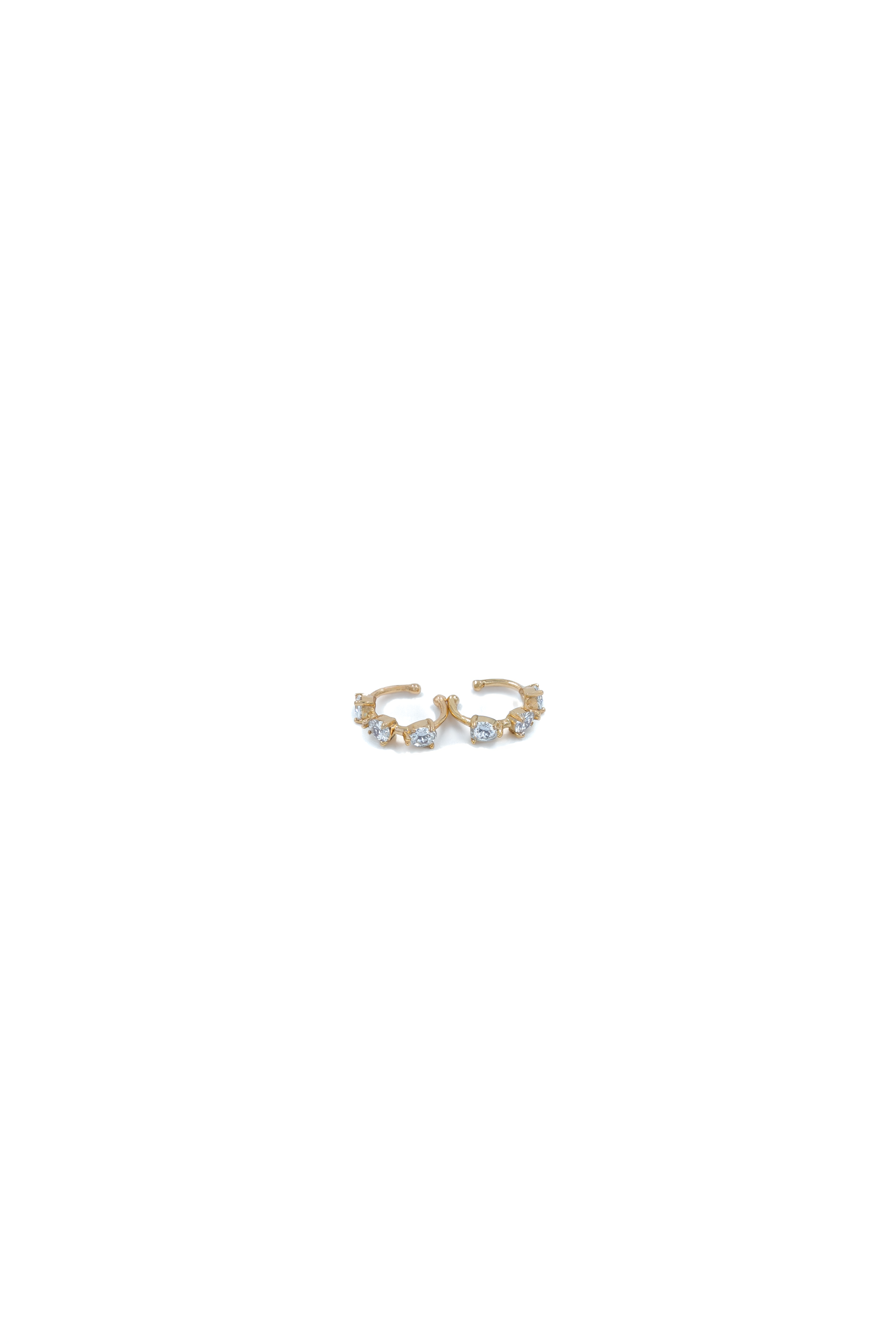 Luna Glow Crystal Ear Cuffs