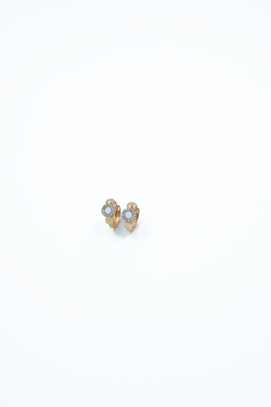 Golden Mist Mini Hoops