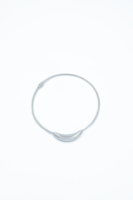 Silver Capsule Choker