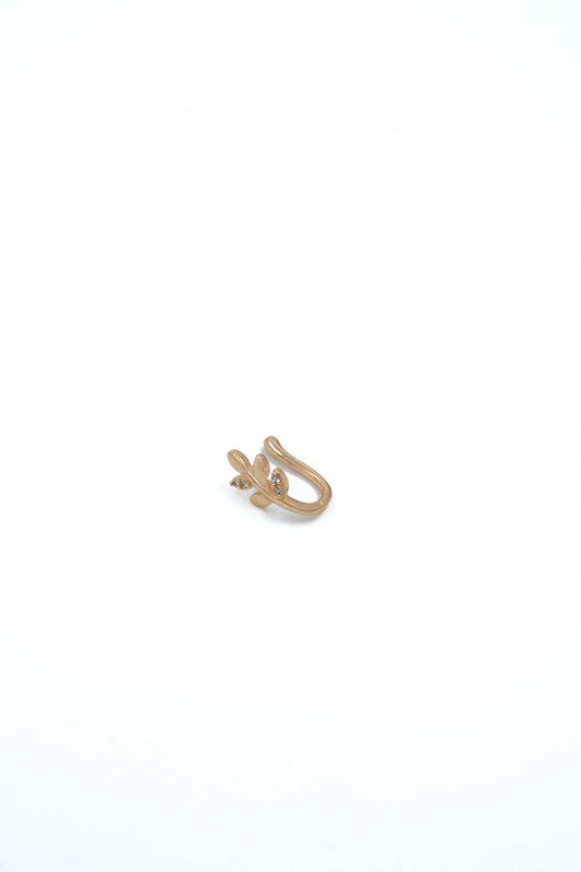 Enchanted Leaf Nose Pin