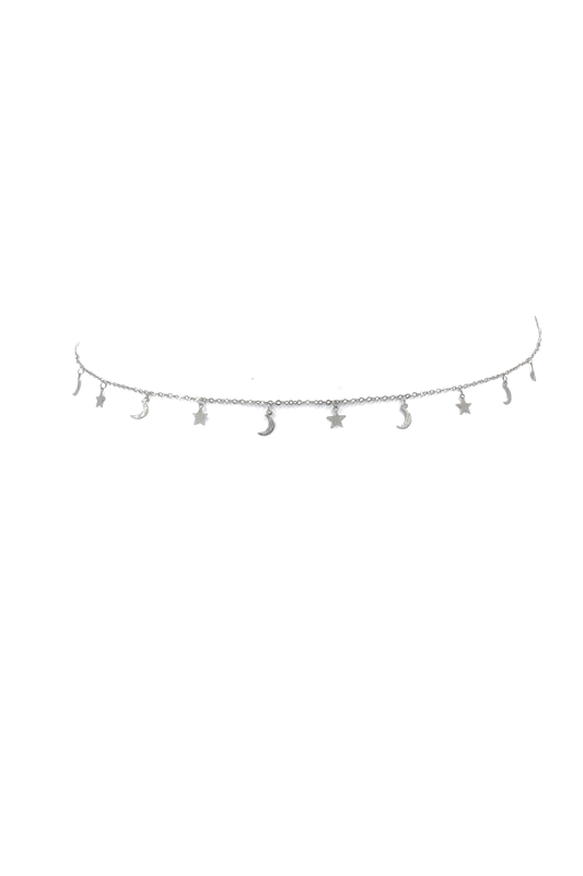 Moon & Star Belly Chain