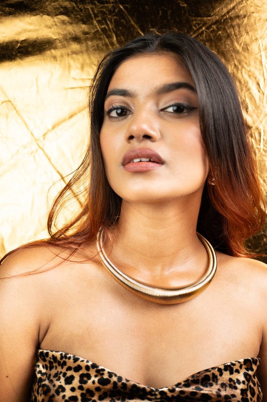 Gold Torque Choker