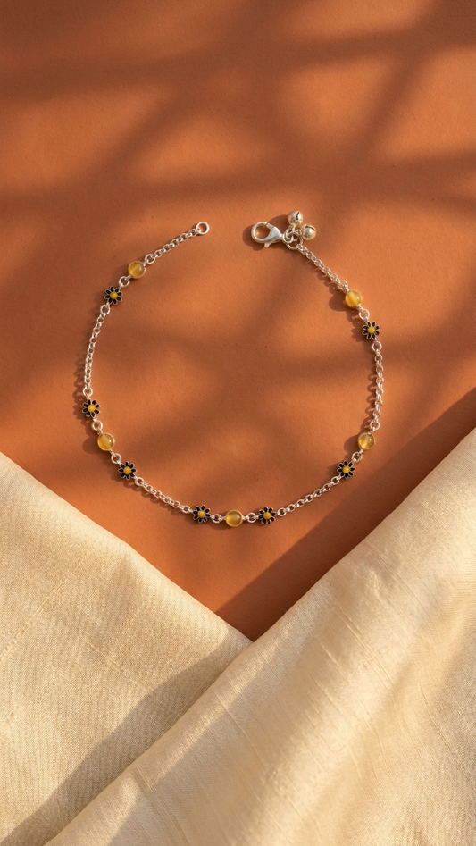 Sunshine Bloom Anklet