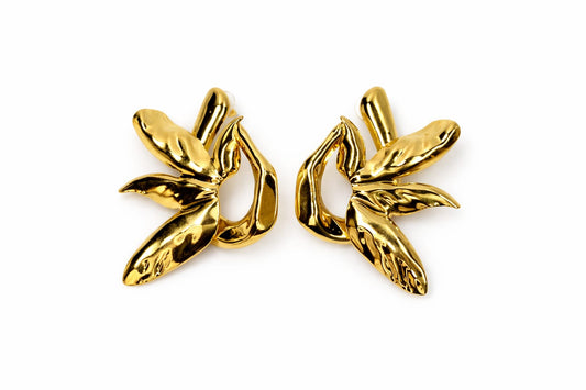 Royal Galaxy Gold Earrings