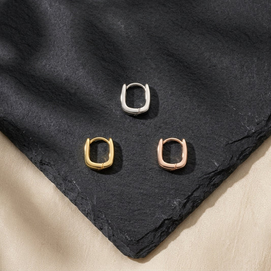 Aurum Curve Huggie Earrings - photo 2