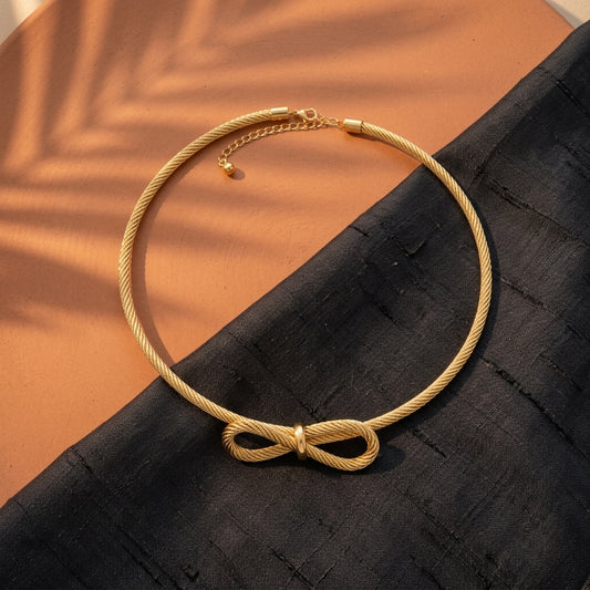 Infinite Harmony Gold Necklace