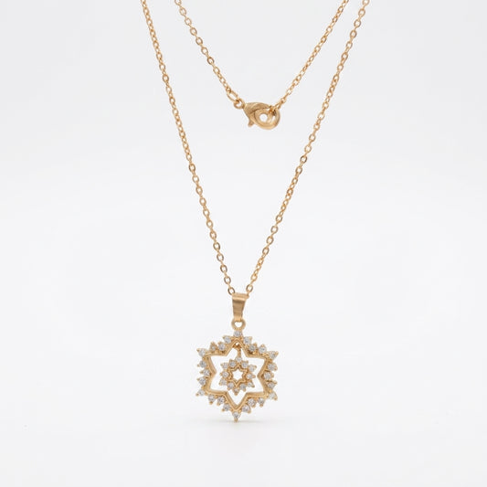 Radiant Starburst Pendant Necklace