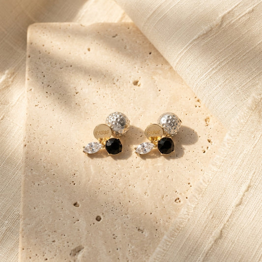 Parisian Charm Stud Earrings