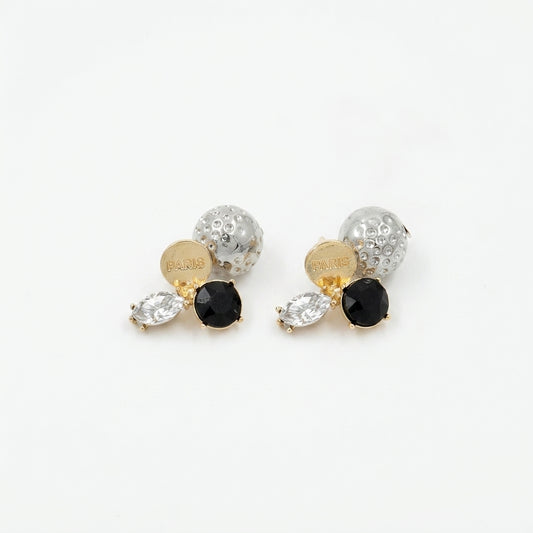 Parisian Charm Stud Earrings